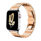 For Apple Watch 42 / 44 / 45 / 46 / 49mm 22mm / Rose Gold