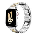 For Apple Watch 42 / 44 / 45 / 46 / 49mm 22mm / Silver Gold