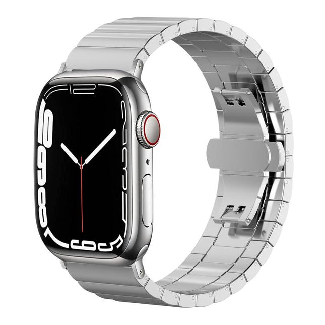 xDfind One-bead Bamboo Solid Stainless Steel Watch Band