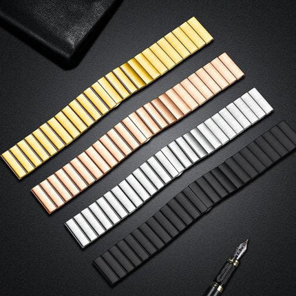 xDfind One-bead Bamboo Solid Stainless Steel Watch Band - DealBuddy