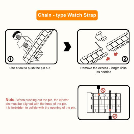 xDfind One-bead Bamboo Solid Stainless Steel Watch Band - DealBuddy