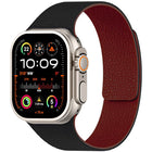 xDfind Litchi Texture Magnetic Silicone Watch Band