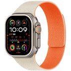 For Apple Watch 42 / 44 / 45 / 46 / 49mm / Starlight Orange