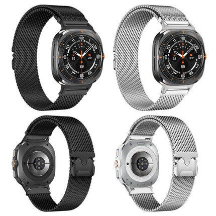xDfind Milanese Parachute Buckle Stainless Steel Watch Band