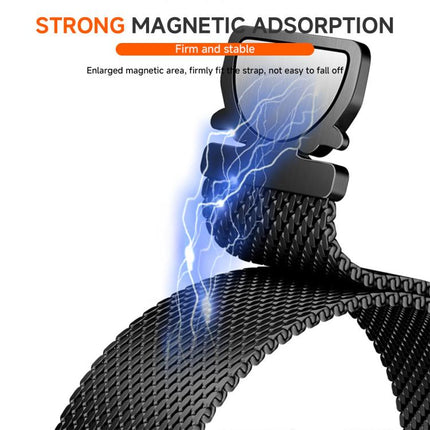 xDfind Milanese Parachute Buckle Stainless Steel Watch Band - DealBuddy