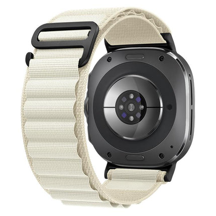 xDfind Black Buckle Loop Nylon Watch Band, For Samsung Galaxy Watch Ultra 47mm / Ultra 2025, For Samsung Galaxy Watch8 / 8 Classic - DealBuddy