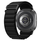 xDfind Black Buckle Loop Nylon Watch Band