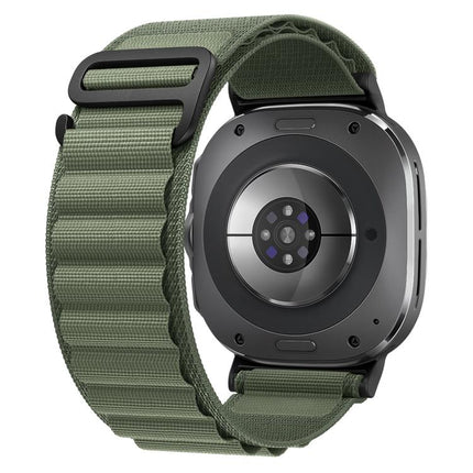 xDfind Black Buckle Loop Nylon Watch Band, For Samsung Galaxy Watch Ultra 47mm / Ultra 2025, For Samsung Galaxy Watch8 / 8 Classic - DealBuddy
