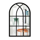 Wood Acrylic Imitation Window Self-adhesive Decorative Mirror