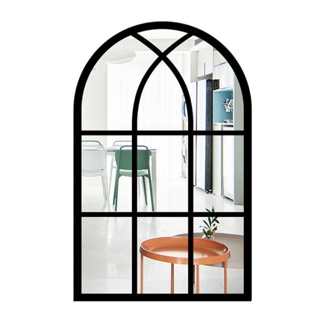 Wood Acrylic Imitation Window Self-adhesive Decorative Mirror