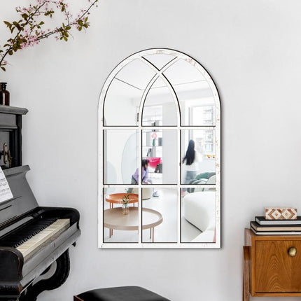 Wood Acrylic Imitation Window Self-adhesive Decorative Mirror