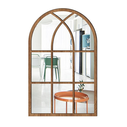 Wood Acrylic Imitation Window Self-adhesive Decorative Mirror
