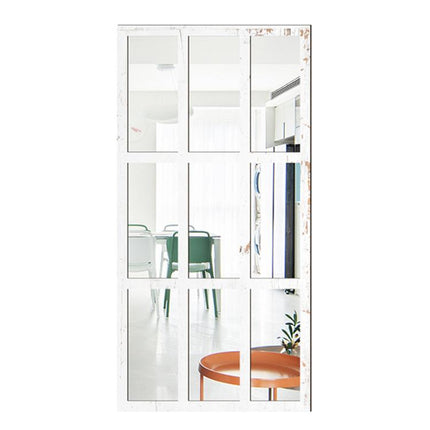 Wood Acrylic Imitation Window Self-adhesive Decorative Mirror