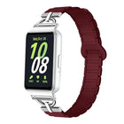 D-shaped Tri-beads Magnetic Silicone Watch Band, For Samsung Galaxy Fit3 - DealBuddy