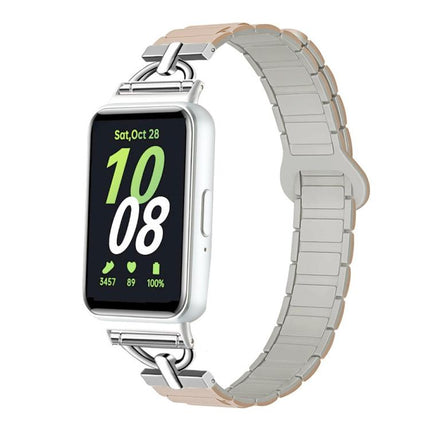 D-shaped Tri-beads Magnetic Silicone Watch Band