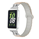 D-shaped Tri-beads Magnetic Silicone Watch Band, For Samsung Galaxy Fit3 - DealBuddy