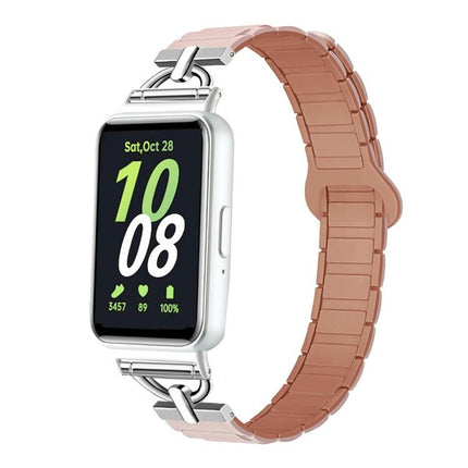 D-shaped Tri-beads Magnetic Silicone Watch Band
