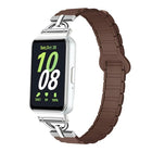 D-shaped Tri-beads Magnetic Silicone Watch Band, For Samsung Galaxy Fit3 - DealBuddy