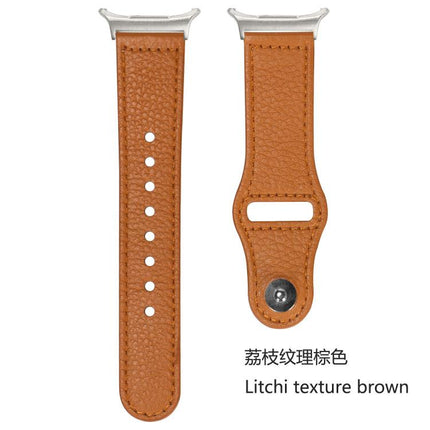 Rivet Reverse Buckle Leather Watch Band, For Samsung Galaxy Watch Ultra 47mm / Ultra 2025 - DealBuddy