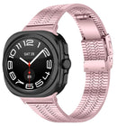 Turtle Buckle Five Beads Stainless Steel Watch Band