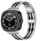 For Samsung Galaxy Watch Ultra 47mm / Ultra 2025 / Silver Black