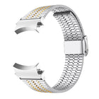Seven Beads Buckle Stainless Steel Watch Band, For Samsung Galaxy Watch 7 / 6 / 5 / 4 - DealBuddy