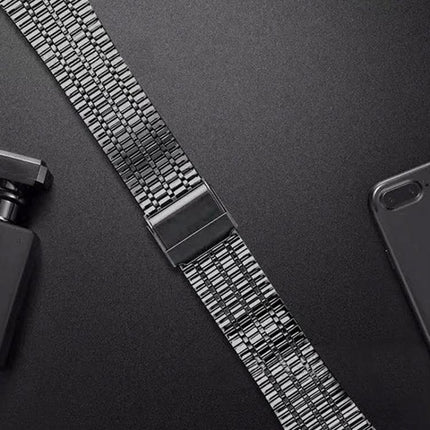 Seven Beads Buckle Stainless Steel Watch Band, For Samsung Galaxy Watch 7 / 6 / 5 / 4 - DealBuddy