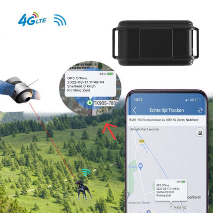 TK919 4G Dog Collar IP67 Waterproof GPS Locator - DealBuddy