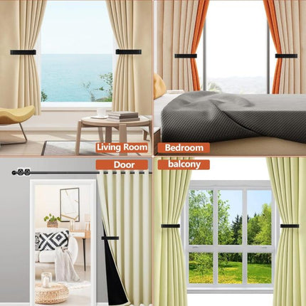 YX170 Acrylic Punch-Free Curtain Buckle