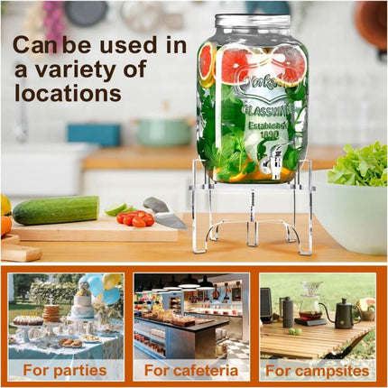 YX171 Acrylic Drink Dispenser Beverage Holder Cakes Stand