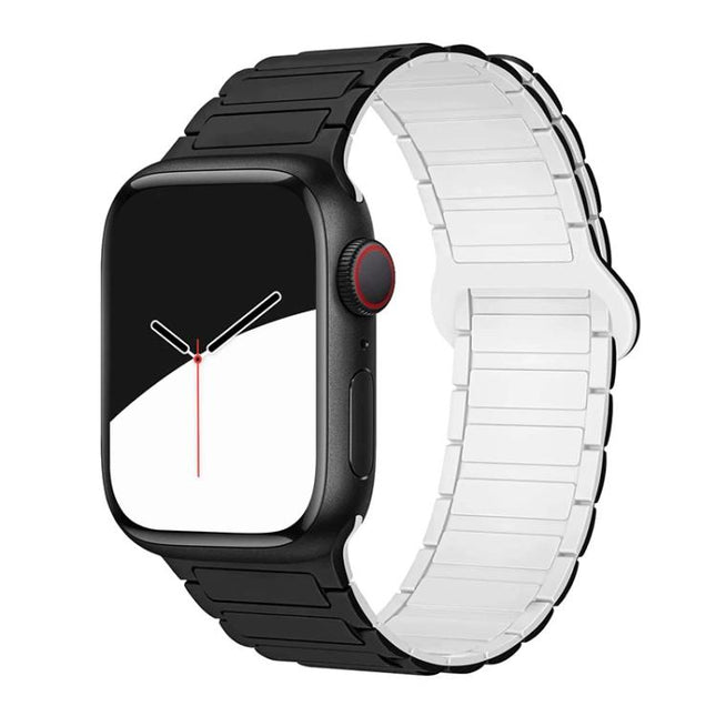 xDfind Magnetic Three-bead Silicone Watch Band