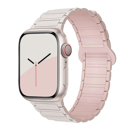 xDfind Magnetic Three-bead Silicone Watch Band