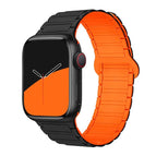 For Apple Watch 38 / 40 / 41 / S10 42mm / Black Orange