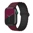 For Apple Watch 38 / 40 / 41 / S10 42mm / Wine Red Black