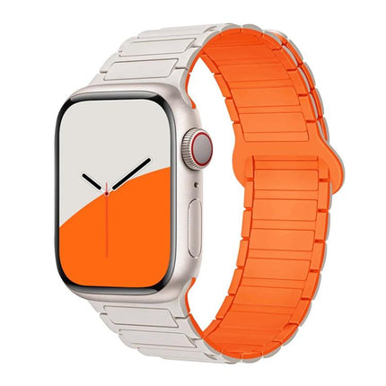 xDfind Magnetic Three-bead Silicone Watch Band