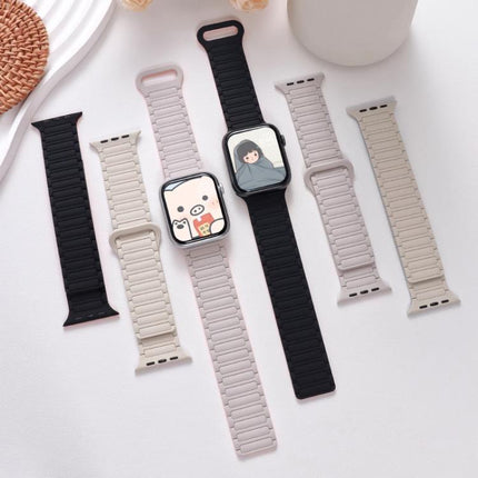 xDfind Magnetic Three-bead Silicone Watch Band