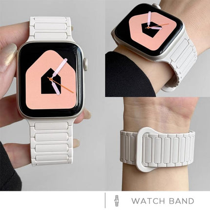 xDfind Magnetic Three-bead Silicone Watch Band