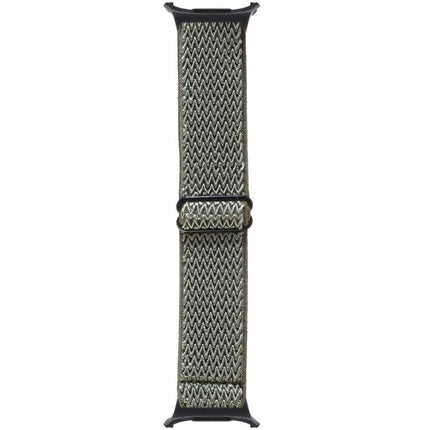 Wave Pattern Nylon Braided Watch Band
