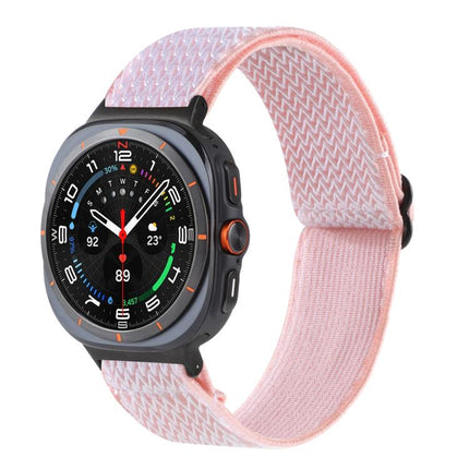 Wave Pattern Nylon Braided Watch Band, For Samsung Galaxy Watch8 / Watch8 Classic - DealBuddy