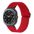 Wave Pattern Nylon Braided Watch Band