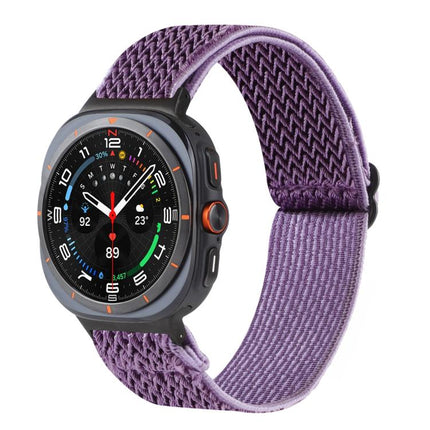 Wave Pattern Nylon Braided Watch Band, For Samsung Galaxy Watch8 / Watch8 Classic - DealBuddy