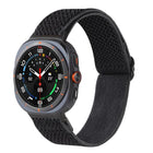 Wave Pattern Nylon Braided Watch Band
