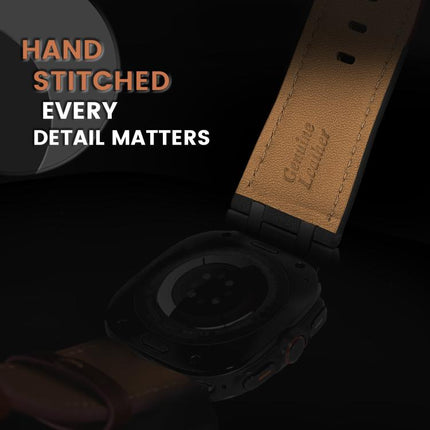 Crazy Horse Leather Watch Band