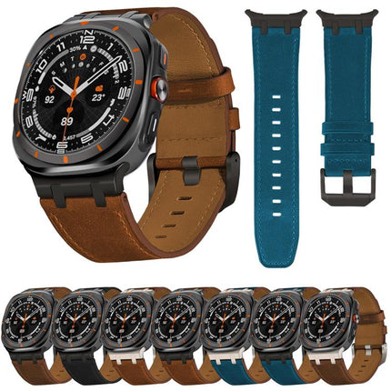 Crazy Horse Leather Watch Band