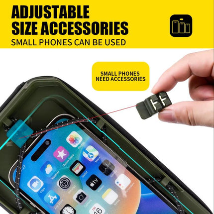 WILD MAN GX220X Mountain Bicycle EVA Hard Shell Bag Bike Front Quick Release Bracket - DealBuddy