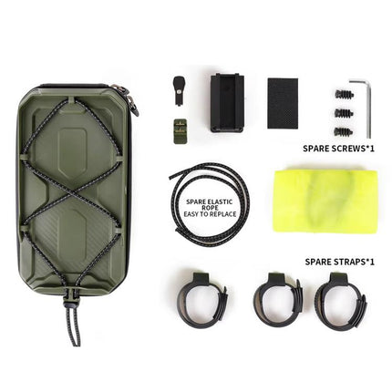 WILD MAN GX220X Mountain Bicycle EVA Hard Shell Bag Bike Front Quick Release Bracket - DealBuddy