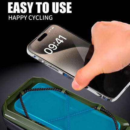 WILD MAN GX220X Mountain Bicycle EVA Hard Shell Bag Bike Front Quick Release Bracket, GX220X - DealBuddy