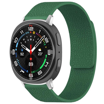 xDfind Litchi Texture Magnetic Silicone Watch Band, For Samsung Galaxy Watch Ultra/Ultra 2025, For Samsung Galaxy Watch8 / 8 Classic, For Samsung Galaxy Watch 7 / 6 / 5 / FE, For Samsung Galaxy Fit3 SM-R390 - DealBuddy