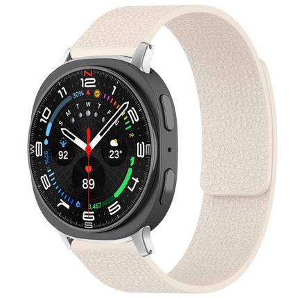 xDfind Litchi Texture Magnetic Silicone Watch Band
