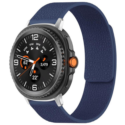 xDfind Litchi Texture Magnetic Silicone Watch Band, For Samsung Galaxy Watch Ultra/Ultra 2025, For Samsung Galaxy Watch8 / 8 Classic, For Samsung Galaxy Watch 7 / 6 / 5 / FE, For Samsung Galaxy Fit3 SM-R390 - DealBuddy